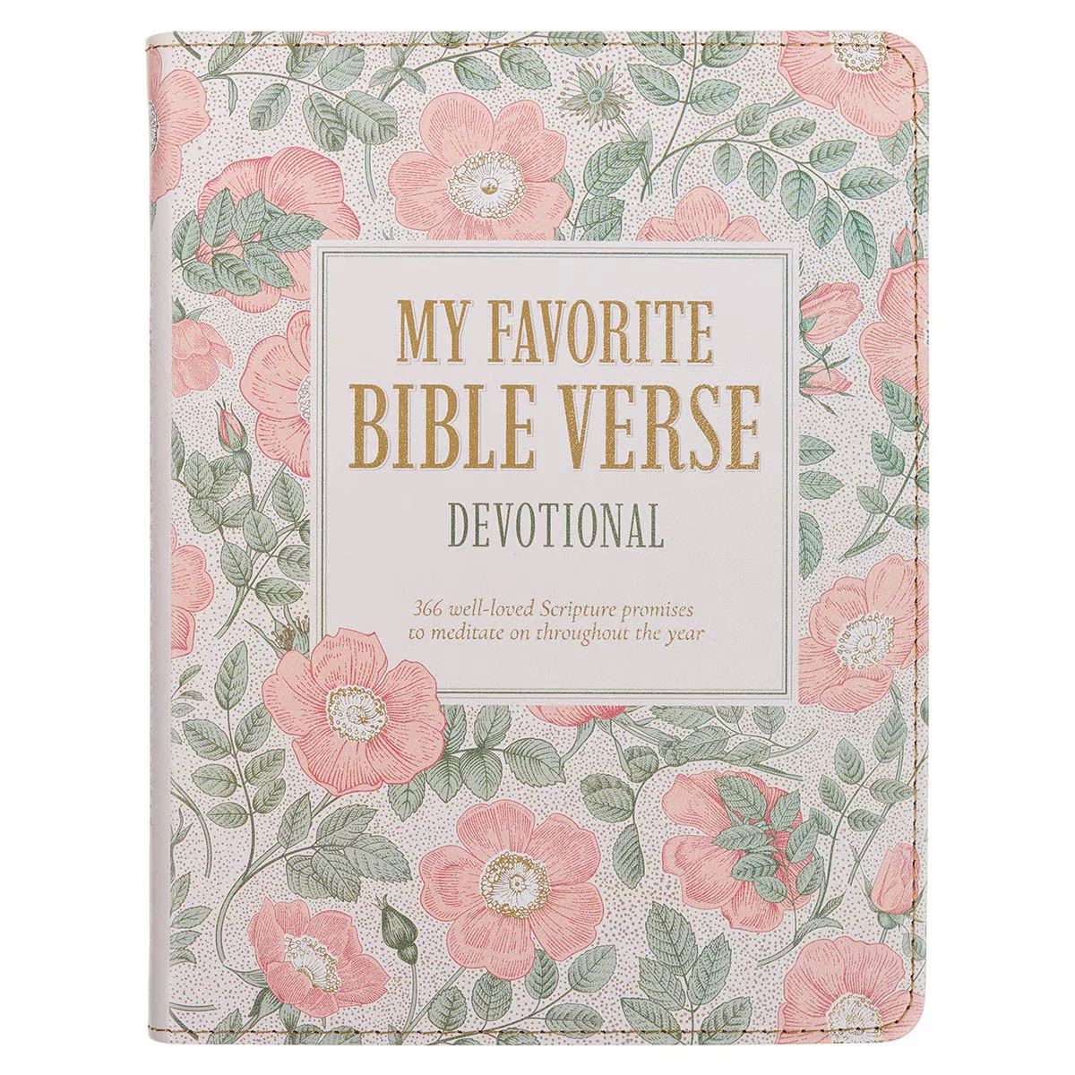 My Favorite Bible Verse Pink Faux Leather Devotional for Women